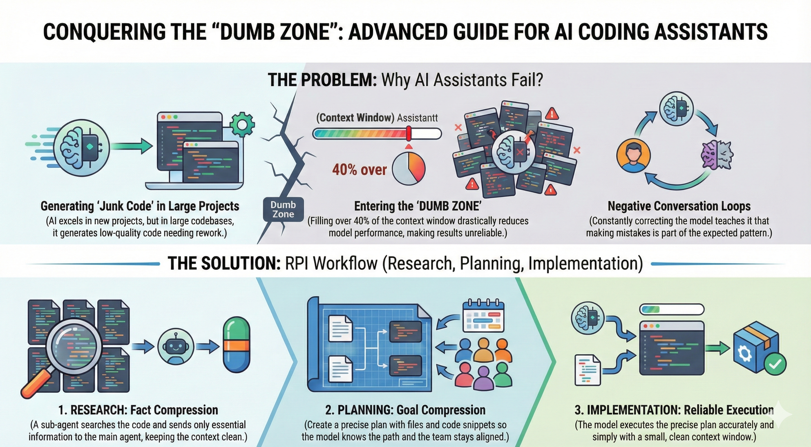 Context Engineering: How to Prevent AI from Generating Low-Quality Code Using the RPI Framework